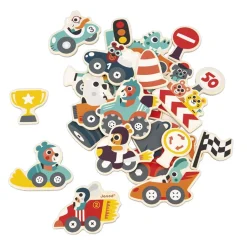 24 Imanes Coches De Carreras