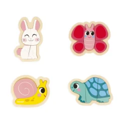 4 Puzzles Evolutivos: Jardin