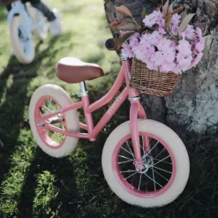 Bicicleta First Go: Coral