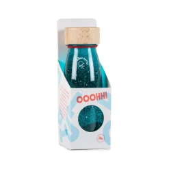 Botella Sensorial Flotante Turquesa