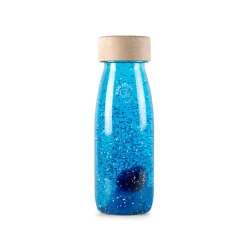 Botella Sensorial Flotante Azul