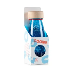 Botella Sensorial Flotante Azul