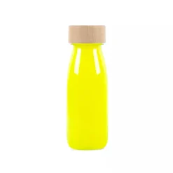 Botella Sensorial Fosforescente Amarilla
