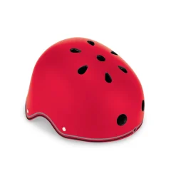 Casco Junior Con Luces Rojo