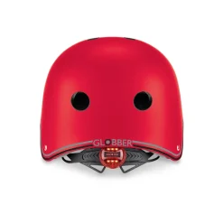 Casco Junior Con Luces Rojo