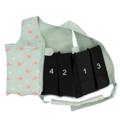 Chaleco Flotador Aprendizaje Crab Sage 3-6 Años