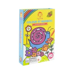 Colorear Por Numeros: Jardin Arcoiris