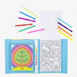 Colorear Por Numeros: Jardin Arcoiris