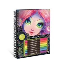 Cuaderno Creativo De Paginas Negras De Coralia