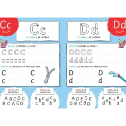 Cuaderno Escuela De Monstruos: Aprende Las Letras