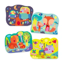 Dibujos Para Colorear Magicos: Escondido En El Bosque