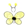 Disfraz Abeja Con Alas Y Diadema