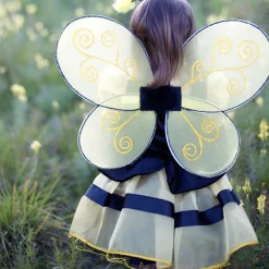 Disfraz Abeja Con Alas Y Diadema