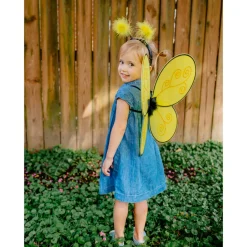Disfraz Abeja Con Alas Y Diadema