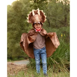 Disfraz Capa Dinosaurio Triceratops 4-6 Años