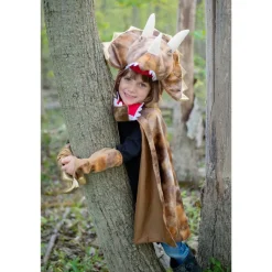 Disfraz Capa Dinosaurio Triceratops 4-6 Años