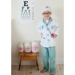 Disfraz Doctor Doctora Con Accesorios 5-6 Años