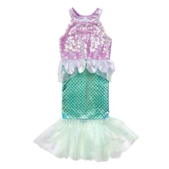 Disfraz Vestido Sirena Misty 3-4 Años
