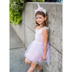 Disfraz Vestido Unicornio Brillante 3-4 Años