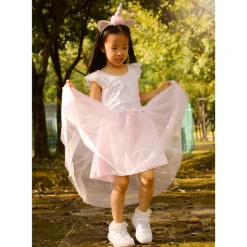 Disfraz Vestido Unicornio Brillante 3-4 Años