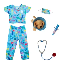 Disfraz Veterinario Veterinaria Con Accesorios 5-6 Años