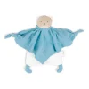 Doudou De Algodon Organico Oso Azul