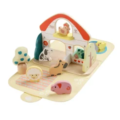Granja Maletin Con Animales