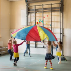 Juego De Paracaidas Con Pelotas