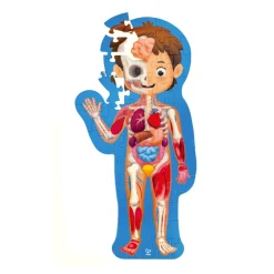 Maletin Puzzle Cuerpo Humano