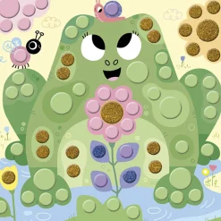 Manualidades 4 Años: Pegatinas Redondas