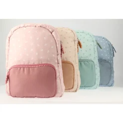 Mochila Infantil Acolchada Leaves Blue