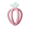 Mordedor De Silicona Fresh Fruit Rosa