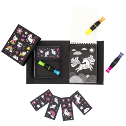 Neon Colouring Set: Unicornios Y Amigos