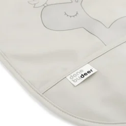 Pack De 2 Baberos Con Velcro Lalee Gris
