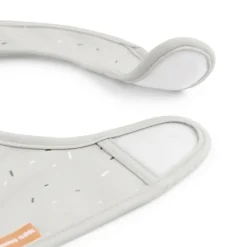 Pack De 2 Baberos Con Velcro Lalee Gris