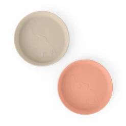Pack De 2 Platos Elphee Arena Coral