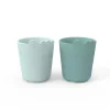 Pack De 2 Vasos Croco Azul