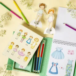 Paper Dolls Kit: Muñecas Recortables Vintage