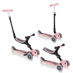 Patinete Evolutivo Go Up Plegable Plus Rosa Pastel