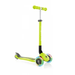 Patinete Primo Verde Plegable Y Con Luces