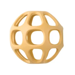 Pelota Sensorial De Silicona Mostaza