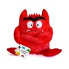 Peluche Monstruo De Colores Rojo