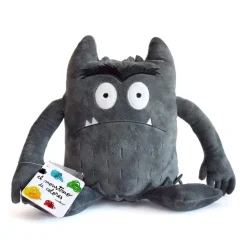 Peluche Monstruo De Colores Gris