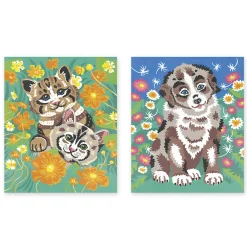 Pintura Por Numeros Animales Pequenos