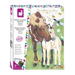 Pintura Por Numeros Caballos