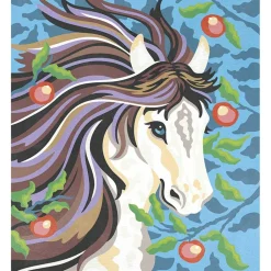 Pintura Por Numeros Caballos