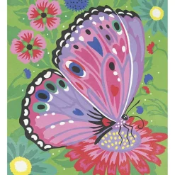 Pintura Por Numeros Mariposas