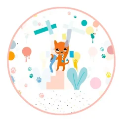 Poncho De Lluvia Gatito Chamallow 3-5 Años