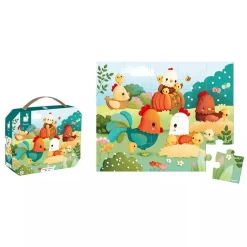 Puzzle Bienvenidos Al Corral 20 Piezas