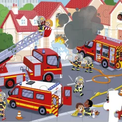 Puzzle Bomberos: 24 Piezas
